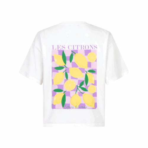 Ydence t-shirt Les Citrons lilac