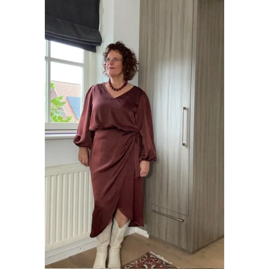 Skirt Barbara brown front