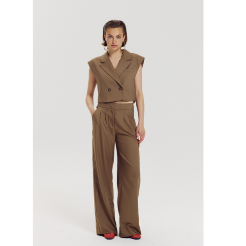 Harper and YveSADIE-Pantalon - Muted Moss - AW6N101