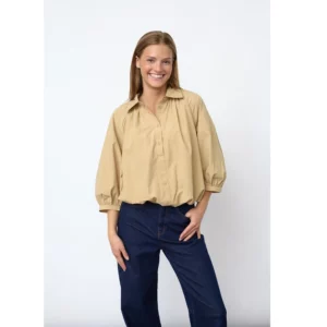 Sisterspoint blouse GIFA hazelnut