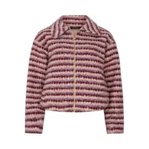 Ydence-Jacket-Evelina-burgundy-front